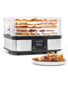 MegaChef 5 Tray Food Dehydrator with Timer and Temperature Control