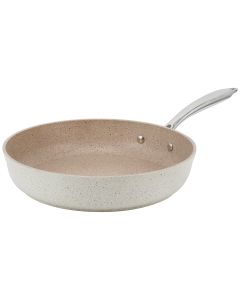 Korkmaz Granita 11 Inch Nonstick Tava and Frypan in Tan